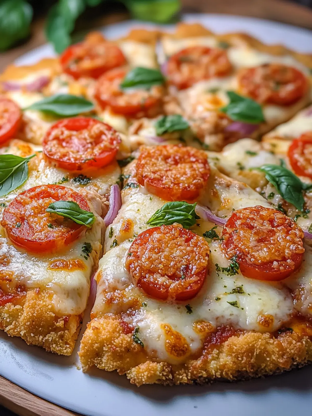 Guilt-Free Pizza: Master the Flourless Chicken Crust Recipe